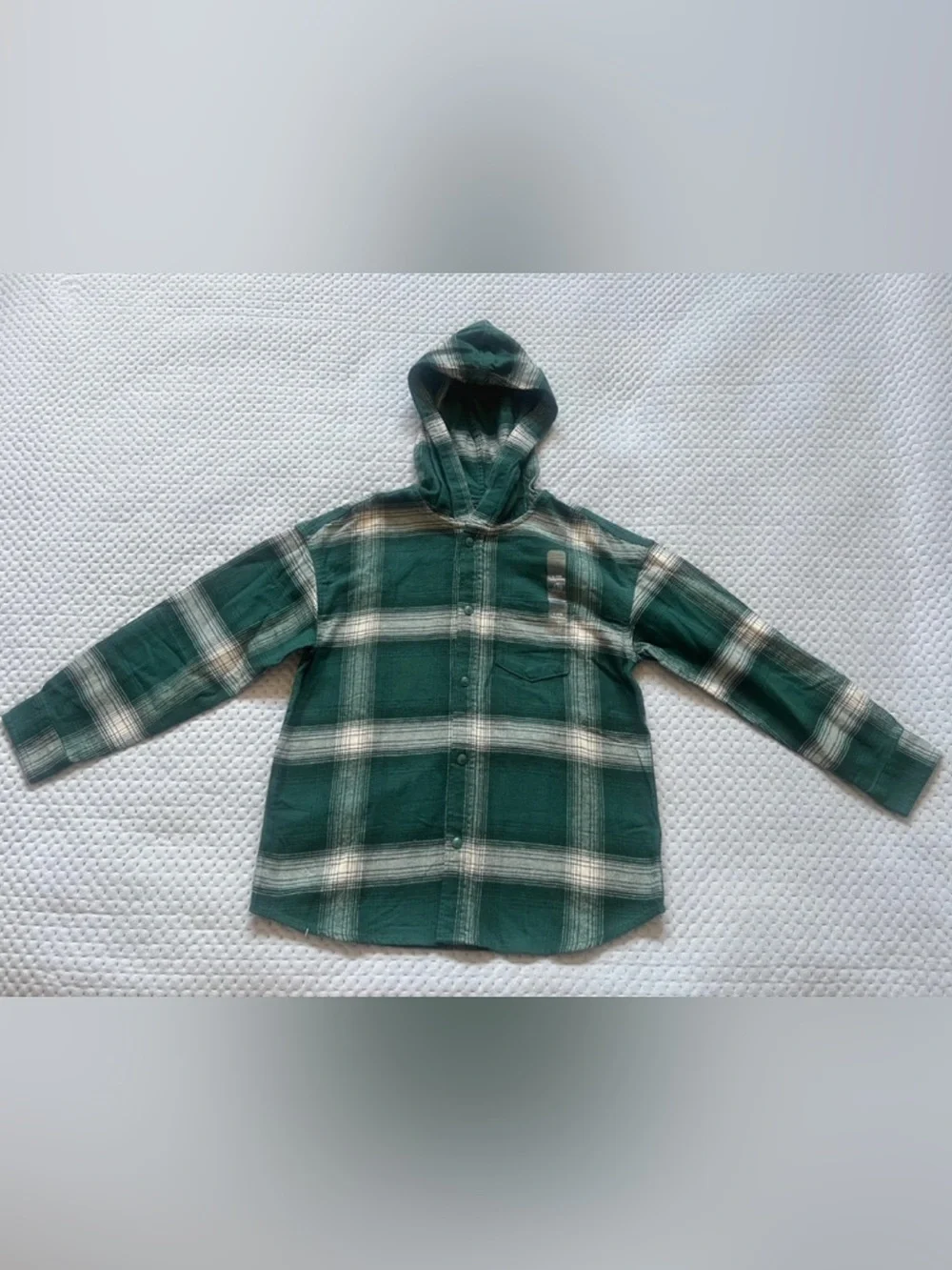 Gap Kids Hooded Flannel Shirt | Size XL/12
